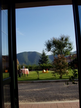 Fiuggi Ground view from the lounge